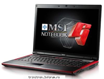 in acelasi timp cu noi familii de classic, msi a dezvaluit lansarea lui gx723 un portabil ce face