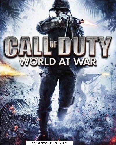 call of duty 5: world at war este un nou joc din franchiza call of duty, dezvoltat de treyarch in